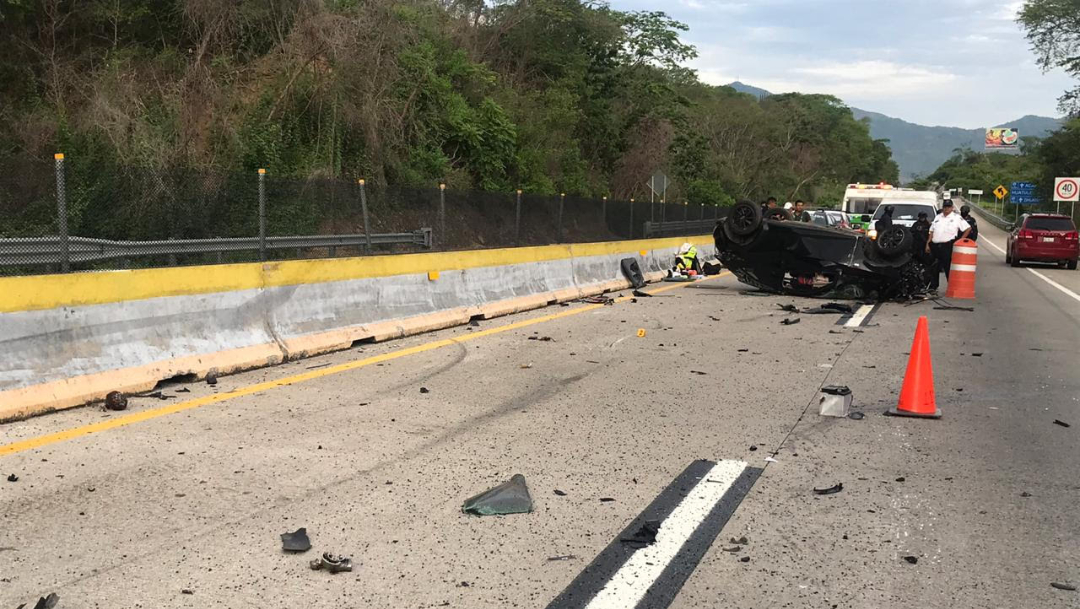 Foto: El tránsito es normal en la Autopista del Sol, reportan autoridades de Protección Civil en la entidad, 18 de agosto de 2019 (Noticieros Televisa)