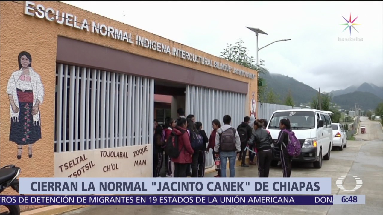 Cierran escuela Normal en Chiapas