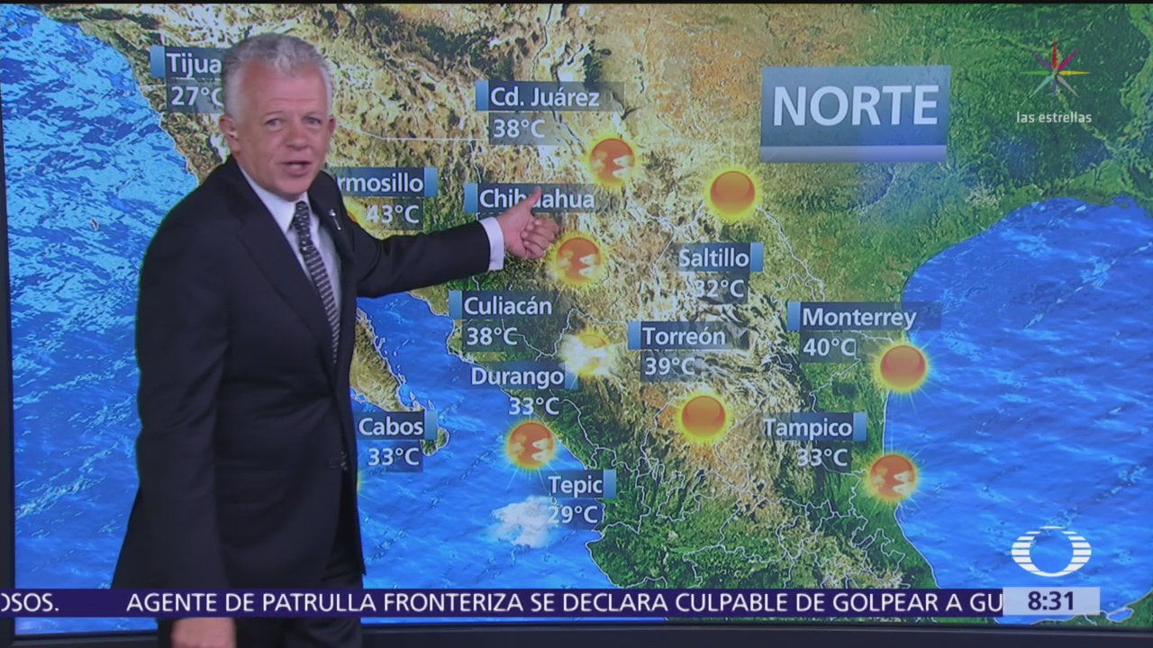 Clima Al Aire: Lluvias con granizo en gran parte de México