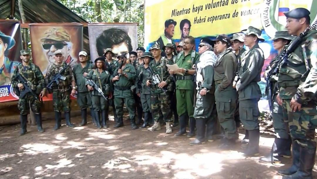 Foto: Exguerrilleros de las FARC, 29 de agosto de 2019, Colombia