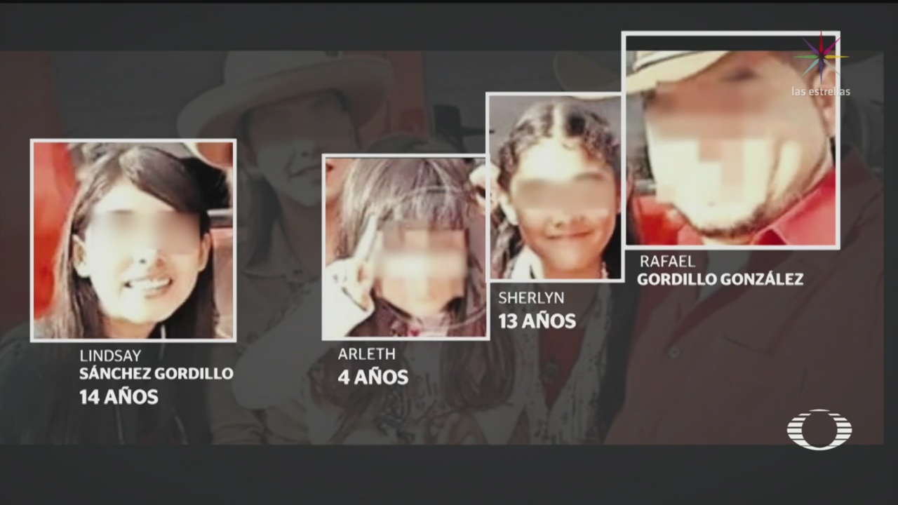 Foto: Comando Masacra Tres Niñas Adulto Ciudad Juárez 26 Agosto 2019