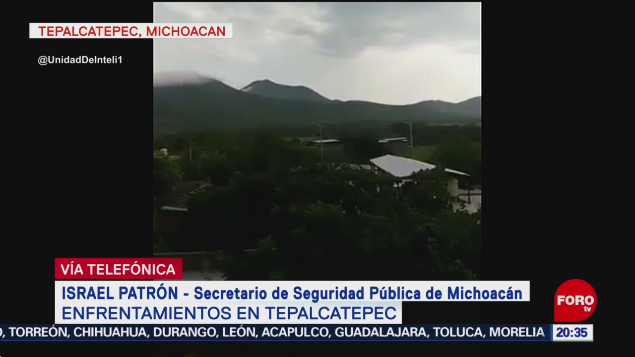 Confirman 9 Muertos Enfrentamientos Tepalcatepec