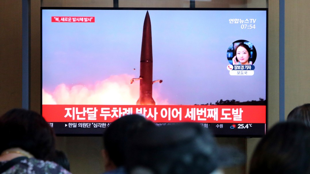 Foto: Corea del Norte lanza misiles, 2 de agosto de 2019