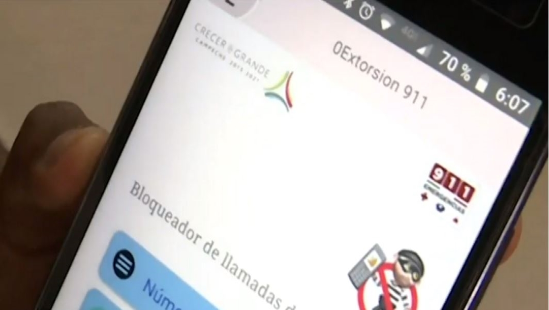 Foto Crean aplicación para combatir extorsiones en Campeche 9 agosto 2019