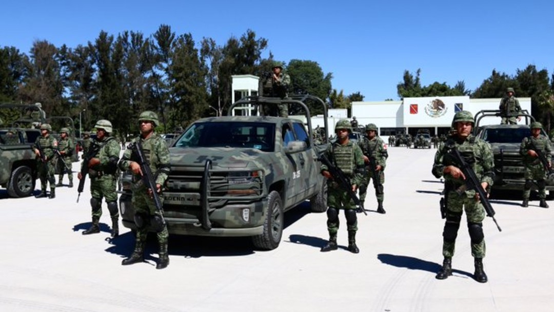 Foto El Ejército Mexicano informó que su participación fue únicamente en apoyo a las dependencias federales, 15 de agosto de 2019 (Twitter @EnriqueAlfaro)