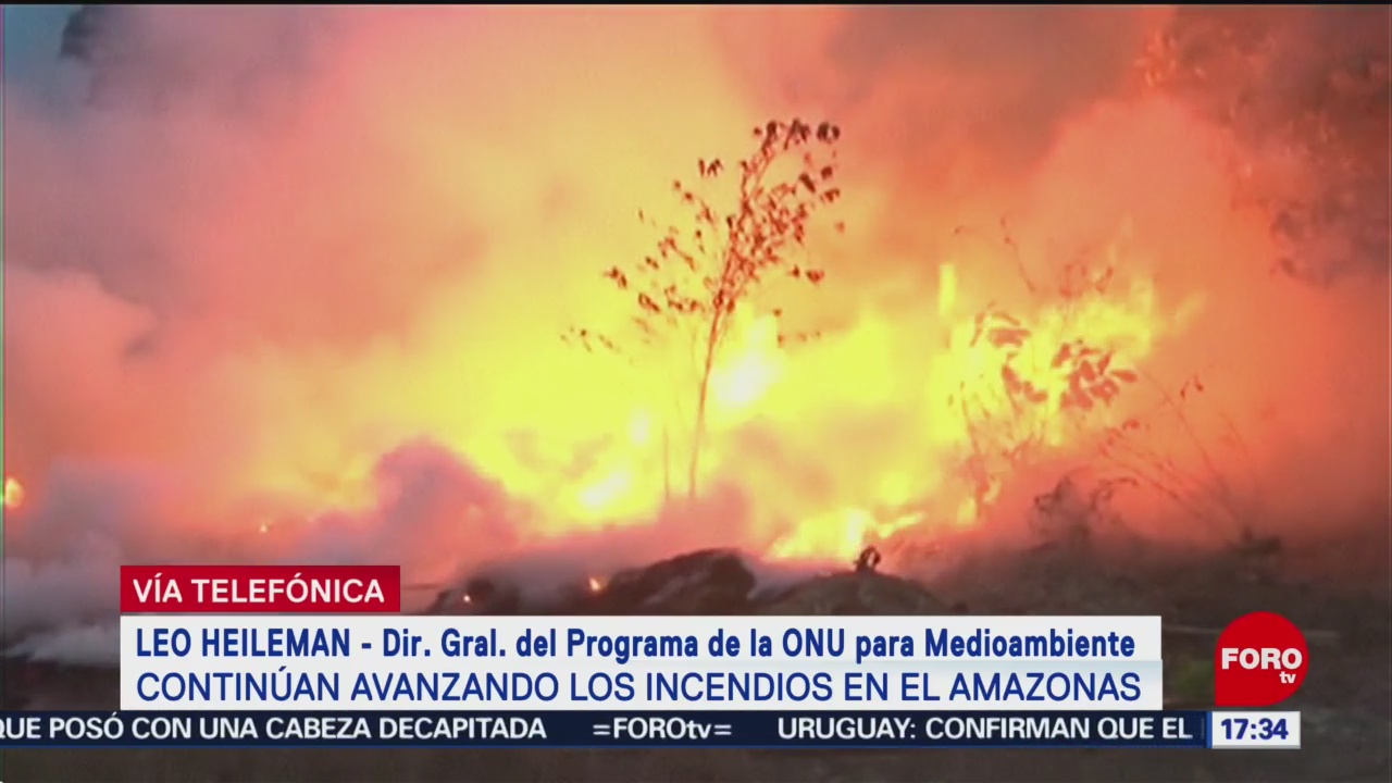 Foto: Daño Incendios Amazonas Afecta Mundo 23 Agosto 2019