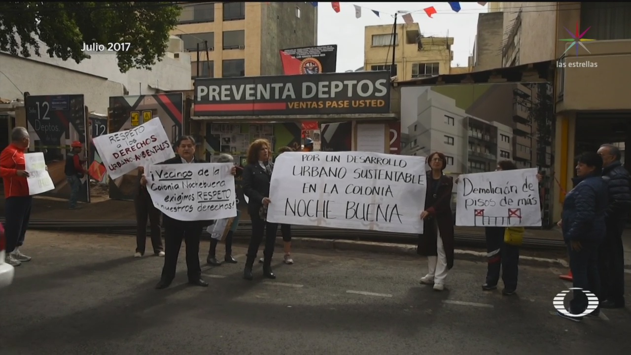 Foto: Desarrolladores Inmobiliarios Denuncian Activista Colonia Nochebuena 13 Agosto 2019