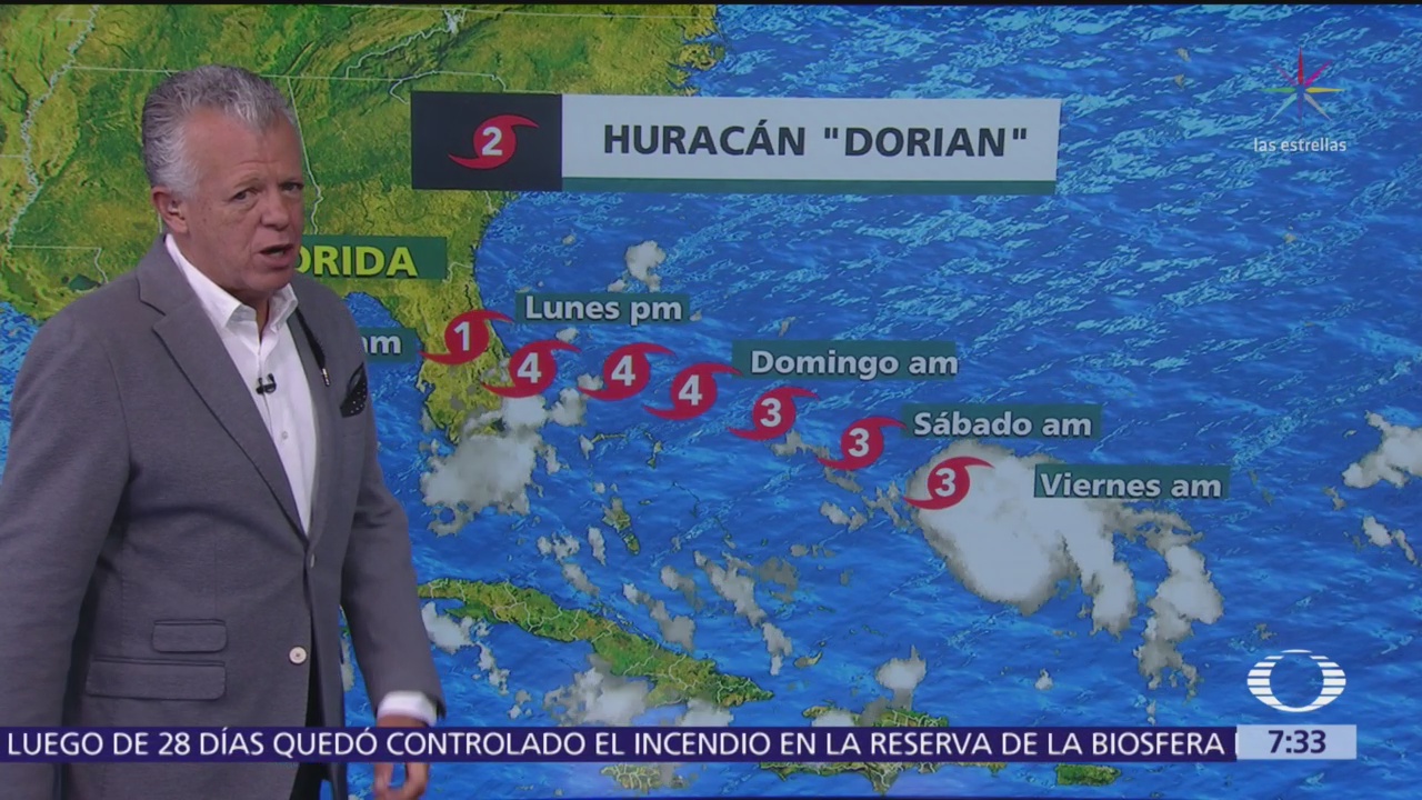 Despierta con Tiempo: Huracán 'Dorian' se aproxima a Florida