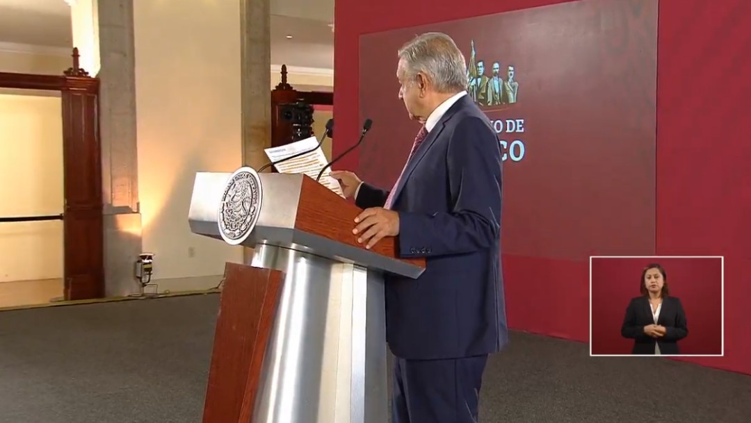 Foto: Andrés Manuel López Obrador, 22 de agosto de 2019, Ciudad de México