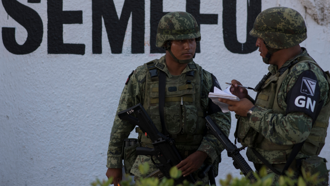 Mil 200 elementos del Ejército y GN llegan a Guanajuato; 700 van a Celaya