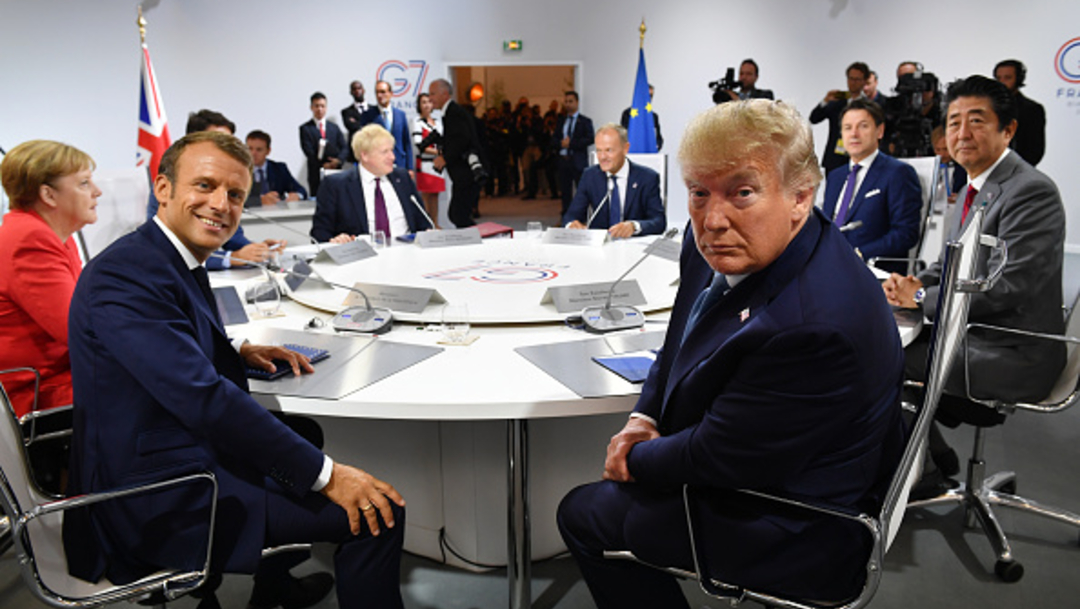 Imagen: El presidente de Estados Unidos, Donald Trump, no asistió a la sesión de líderes sobre biodiversidad y clima el lunes, 28 de agosto de 2019 (Getty Images, archivo)