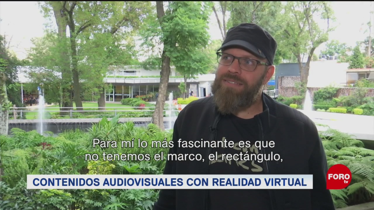 FOTO: El cineasta Ricardo Laganaro habla sobre la realidad virtual, 25 Agosto 2019
