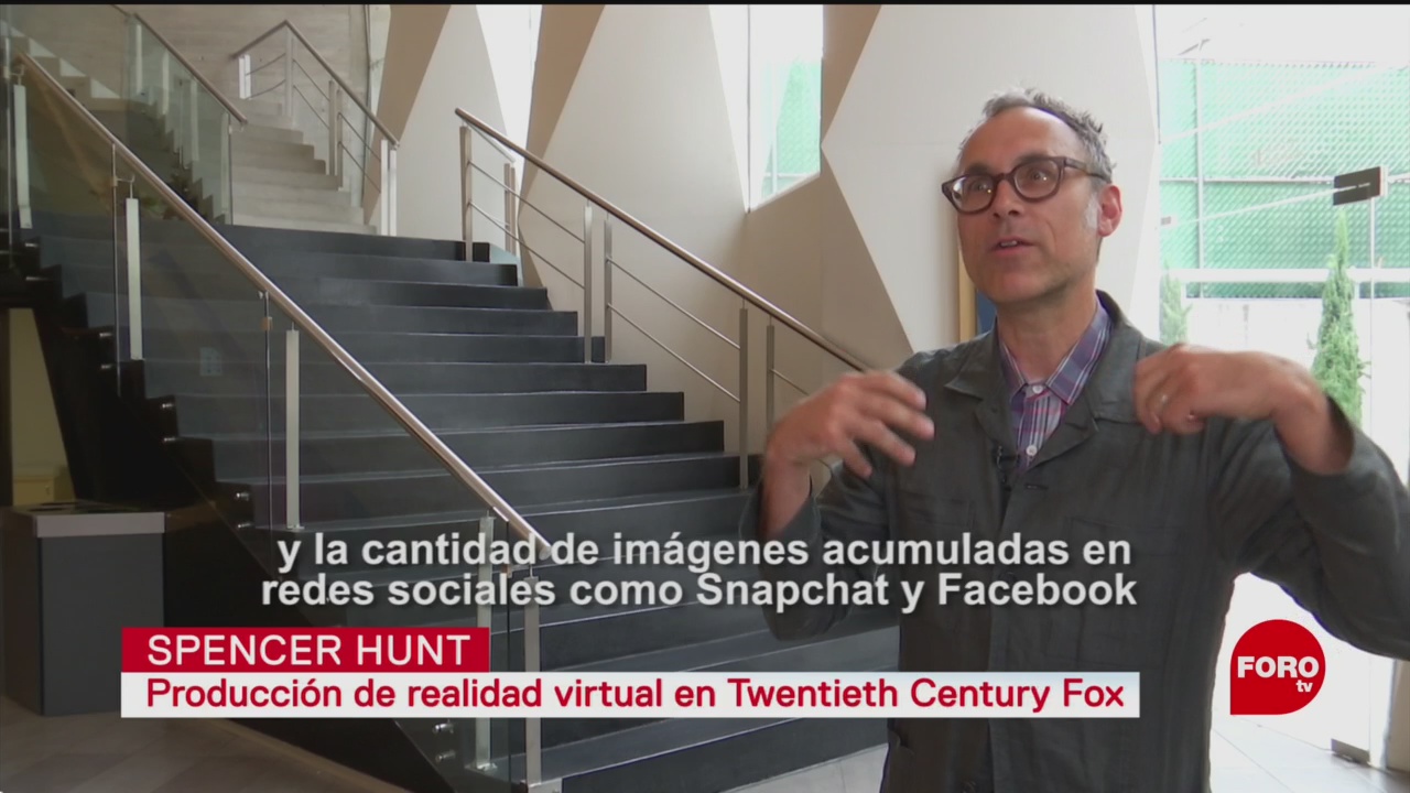 FOTO: El especialista en realidad virtual Spencer Hunt nos habla sobre los retos de esta tecnología, 17 Agosto 2019