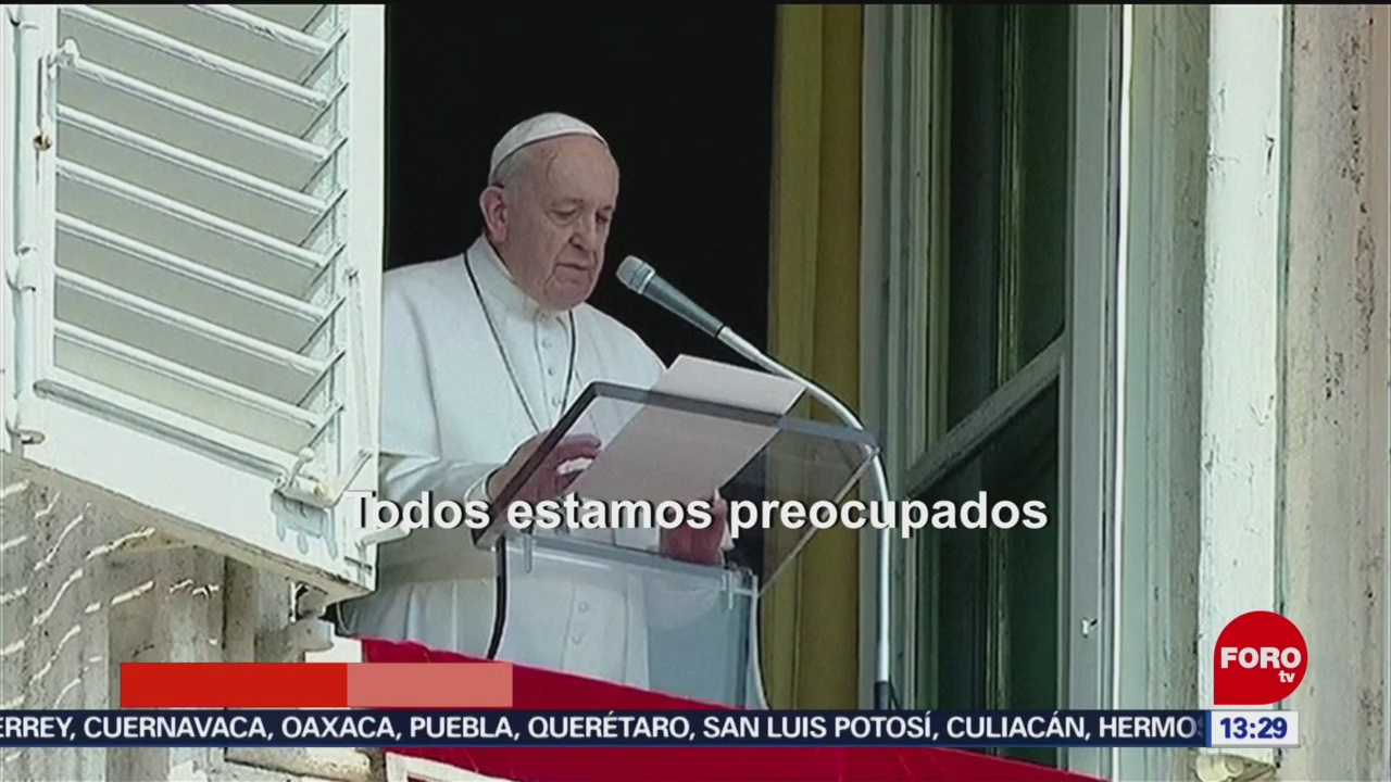 FOTO: El papa lamenta incendios en la amazonia en Brasil, 25 Agosto 2019