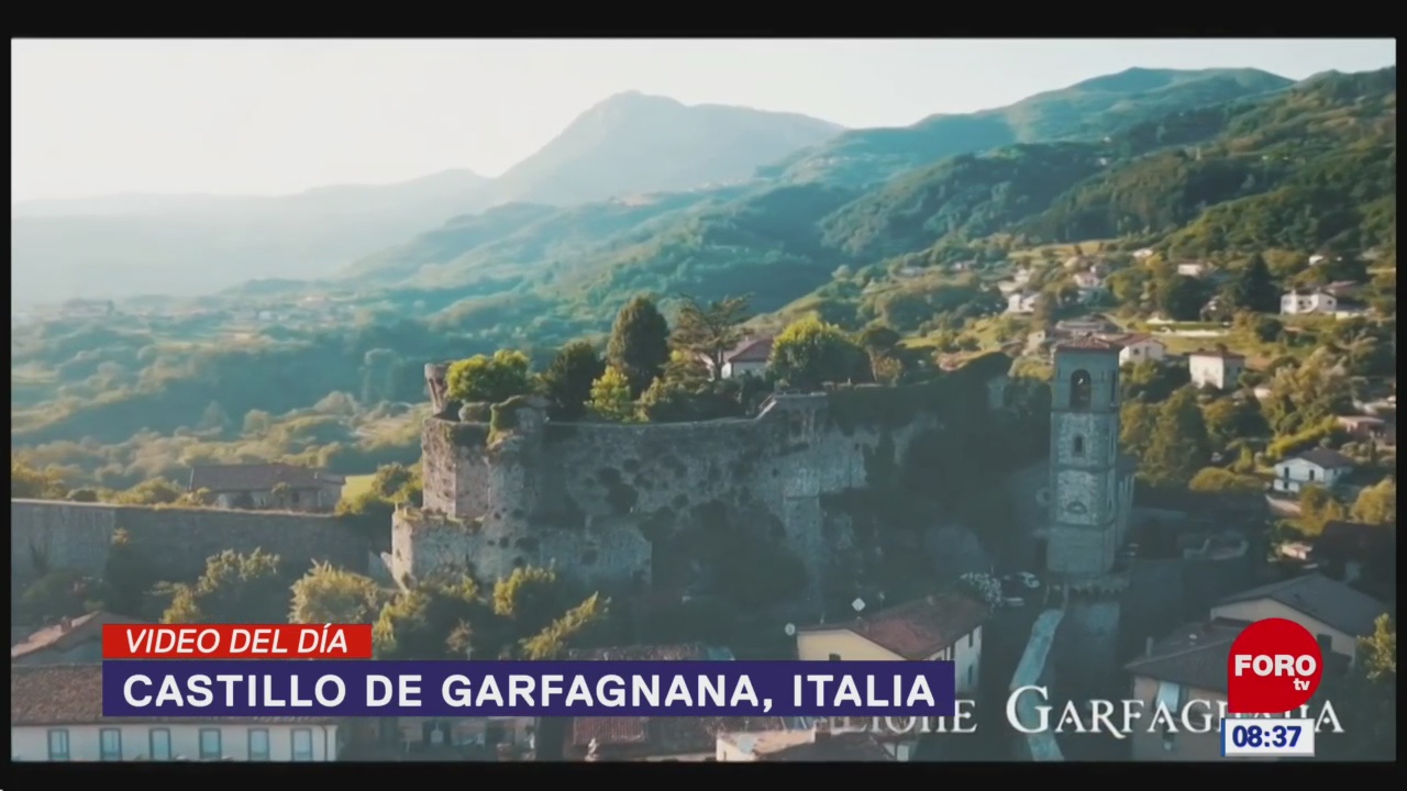 #ElVideodelDía: Castillo de Garfagnana, Italia