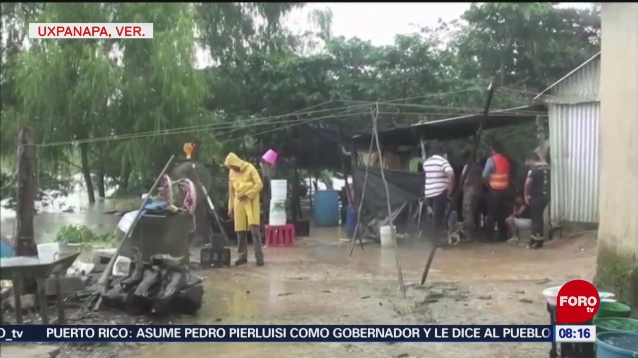 FOTO: En riesgo 50 comunidades de Veracruz por lluvias, 3 AGOSTO 2019