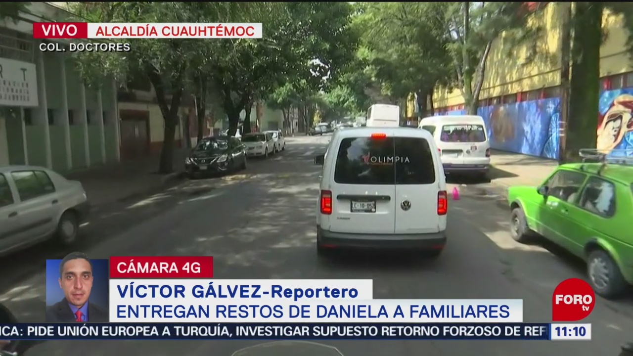 Entregan restos de Daniela Ramírez; la joven que desapareció tras abordar un taxi