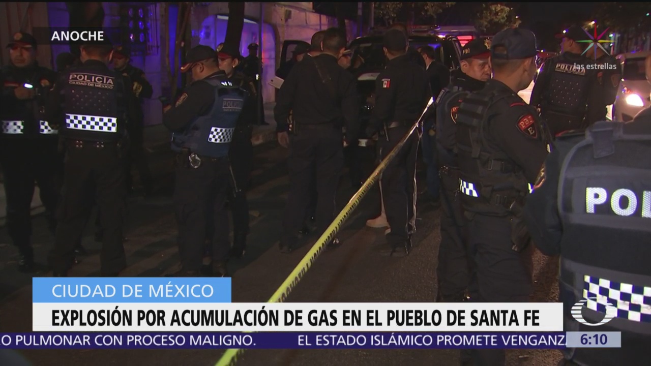 Explosión por acumulación de gas en pueblo de Santa Fe