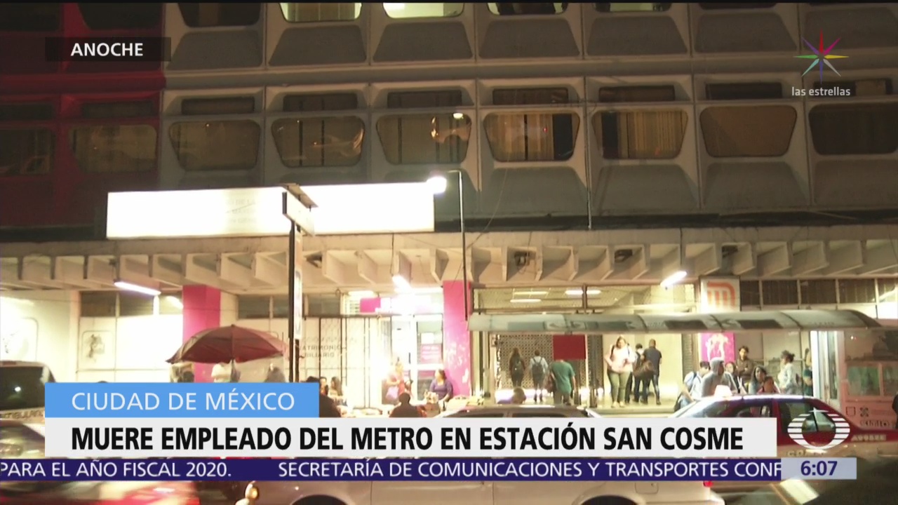 Fallece trabajador del metro en estación San Cosme, CDMX