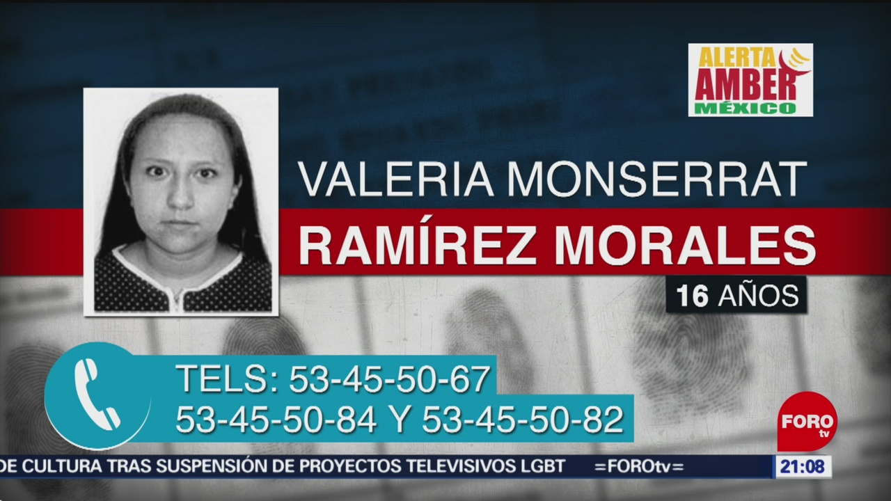 Foto: Familiares Valeria Monserrat Desaparecida Milpa Alta 21 Agosto 2019