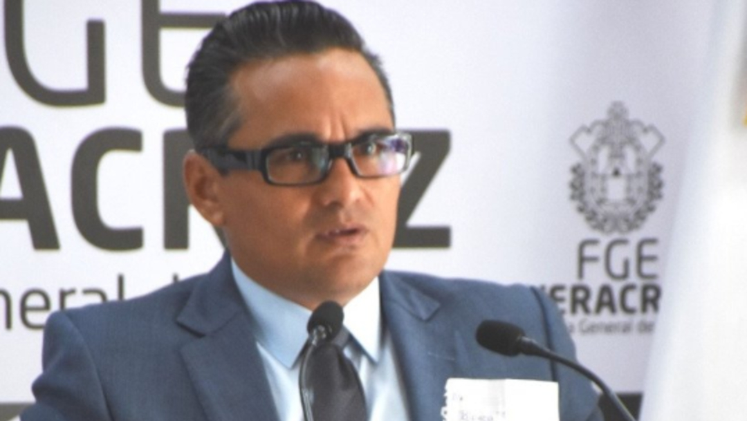 Foto: El Fiscal Jorge Winckler aseguró que se dará con los responsables, 7 de agosto de 2019 (Twitter FGE_Veracruz)