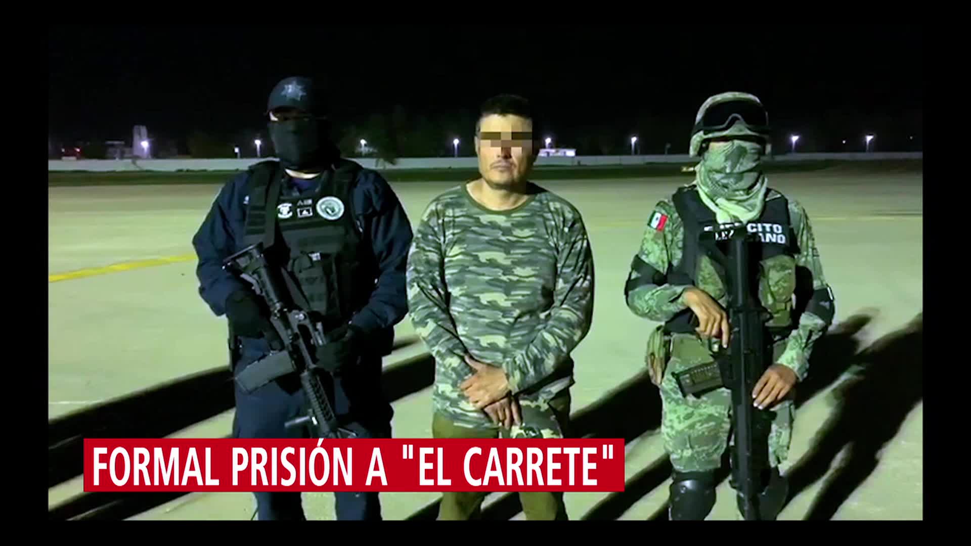 Formal prisión a ‘El Carrete’, presunto líder de ‘Los Rojos’