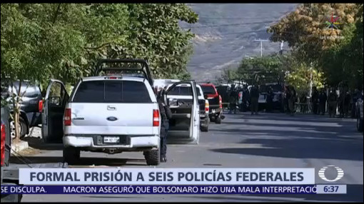 Formal prisión contra seis policías por matanza en Apatzingán, Michoacán
