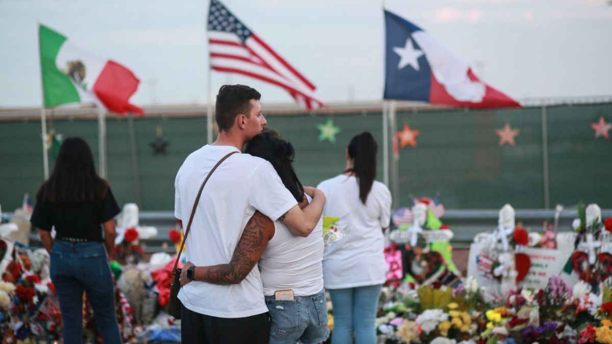 Foto: Familiares y amigos despiden a las víctimas del tiroteo en el Paso, Texas. Getty Images/Archivo