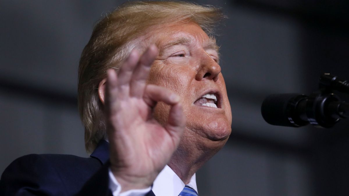Foto: Donald Trump, presidente de Estados Unidos. El 13 de agosto de 2019. Reuters
