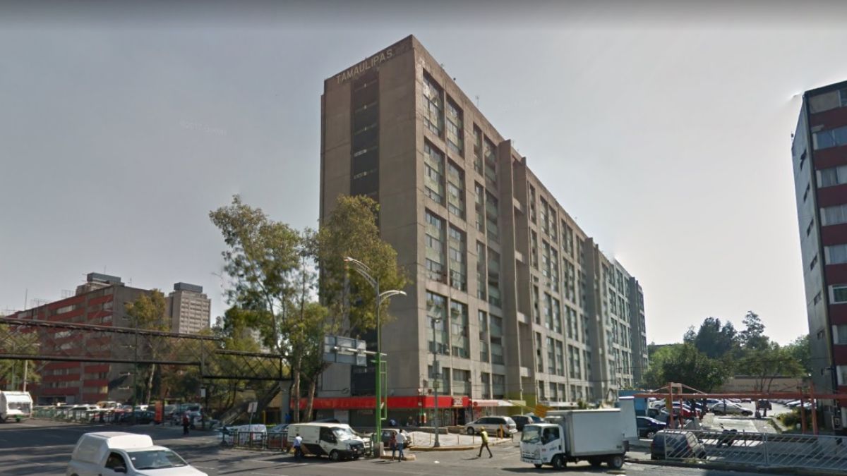 Foto: Edificio Tamaulipas en la zona de Tlatelolco, Ciudad de México. Google Maps