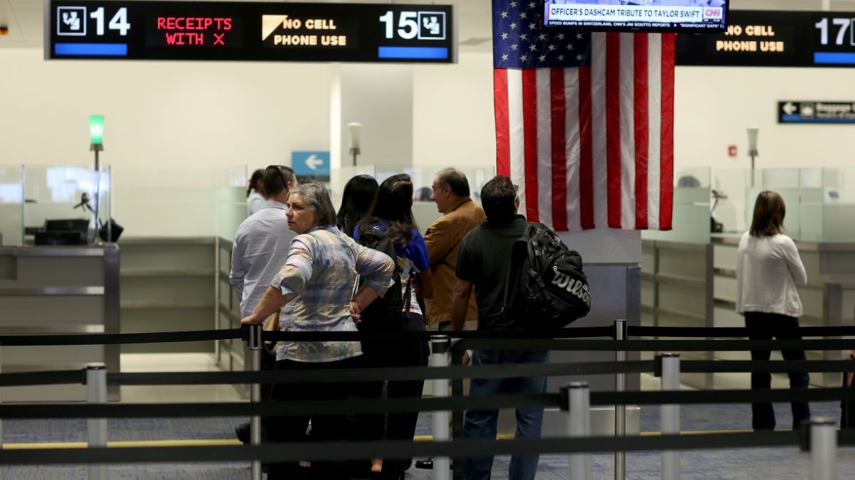 Foto: Falla el sistema CBP en aeropuertos de Estados Unidos. Getty Images/Archivo