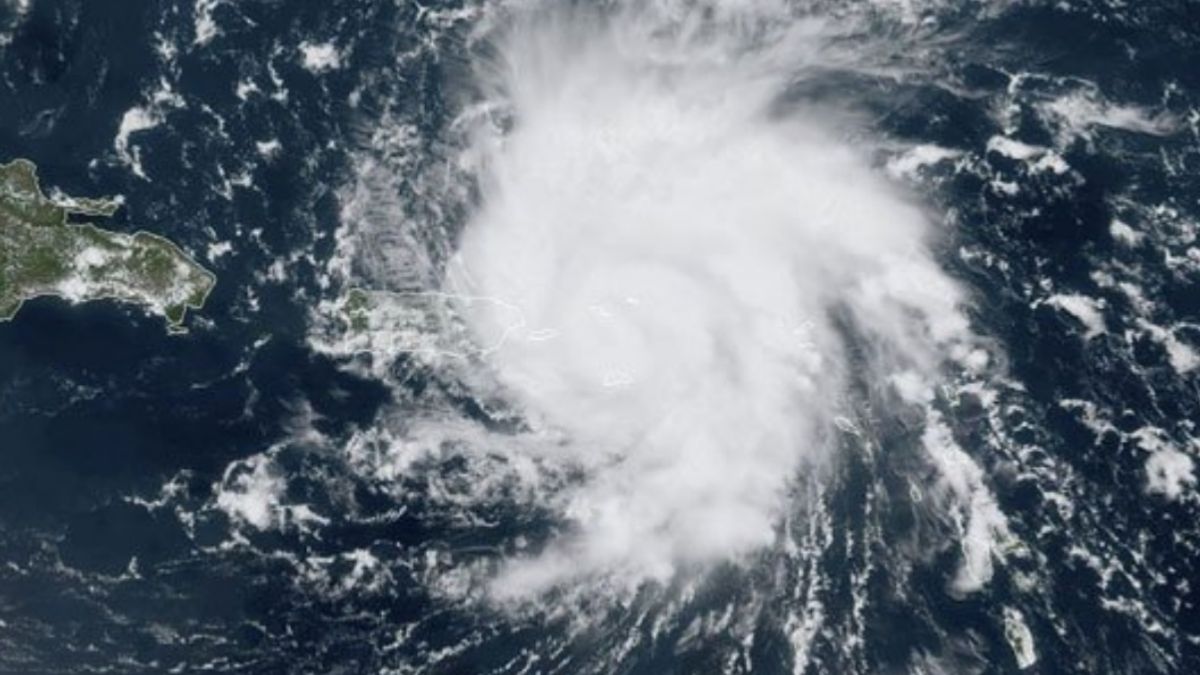 Foto: Imagen satelital del huracán “Dorian”. NASA