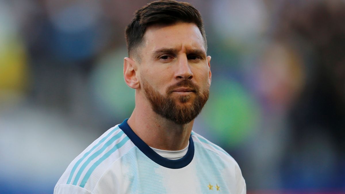 Foto: Lionel Messi durante el partido Argentina-Chile de la Copa América 2019. El 6 de julio de 2019. Reuters