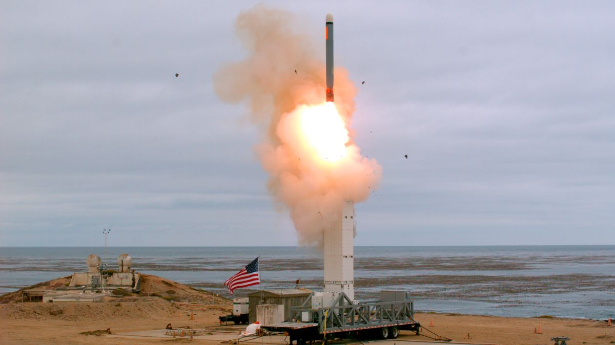 Foto: La Armada de Estados Unidos lanzó un misil de corto alcance. AP