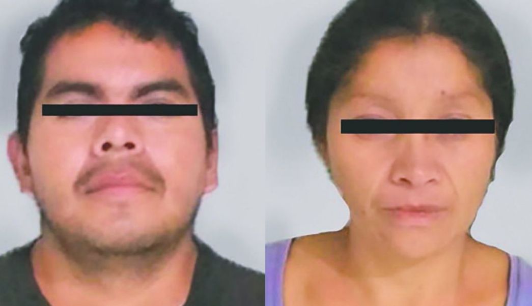 Foto: Juan "N" y Patricia "N", conocidos como los "monstruos de Ecatepec", 7 de agosto de 2019 (FGJEM)