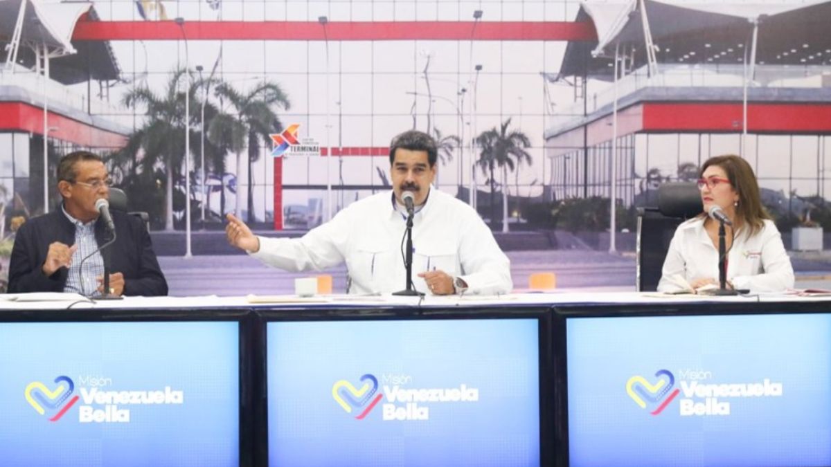Foto: Nicolás Maduro, presidente de Venezuela, inaugura la Terminal de Pasajeros La Guaira-Naiguatá-Caruao. Twitter/@PresidencialVen