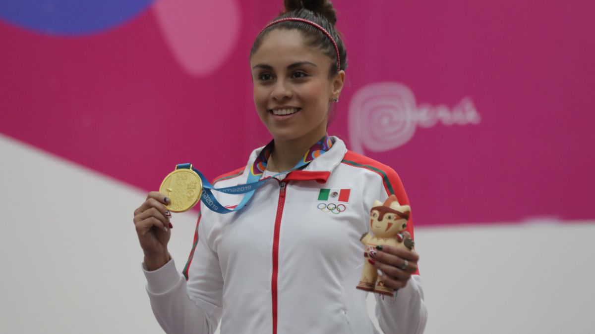 Foto: La mexicana Paola Longoria gana oro en Raquetbol en Lima 2019. El 7 de agosto de 2019. Reuters