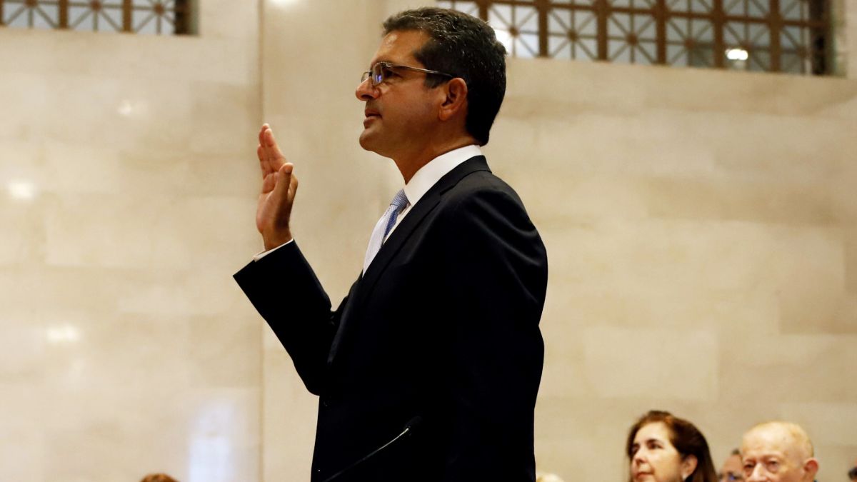 Foto: La Cámara de Representantes de Puerto Rico aprobó la designación de Pedro Pierluisi como secretario de Estado. El 2 de agosto de 2019. Efe