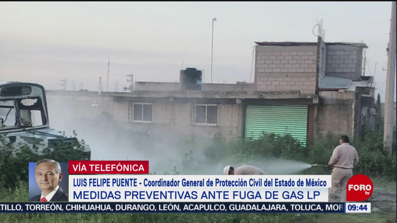FOTO: Fuga de gas en Tequisistlán no está totalmente controlada: Luis Felipe Puente, 24 Agosto 2019