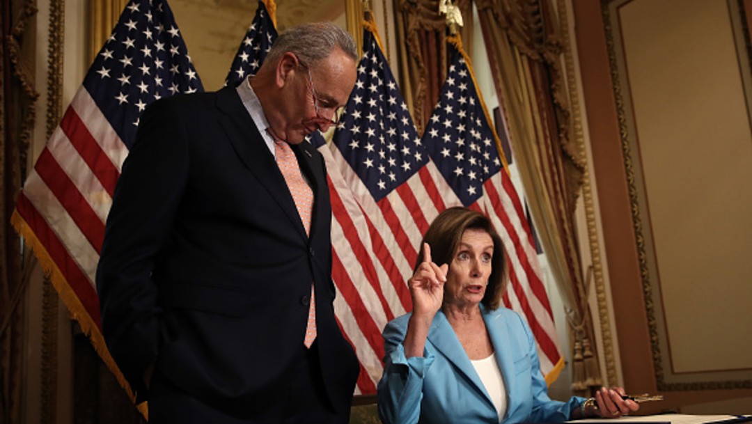Foto: Los demócratas también apoyaron el presupuesto, 1 de agosto de 2019 (Getty Images)