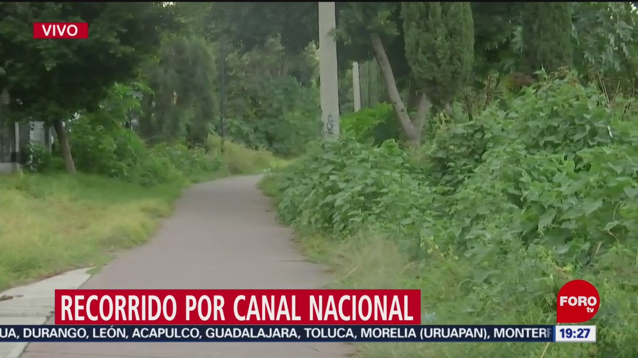 Foto: Gobierno Busca Acondicionar Canal Nacional 28 Agosto 2019