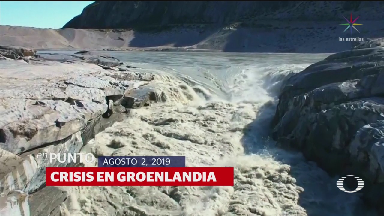 Foto: Video Groenlandia Se Derrite Viddeo Deshielo 2 Agosto 2019