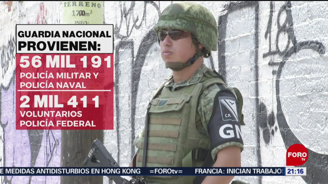 Foto: Guardia Nacional México 13 Agosto 2019