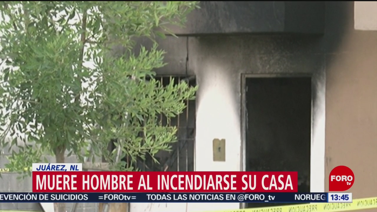 Hombre Muere Durante Incendio Vivienda Nuevo León