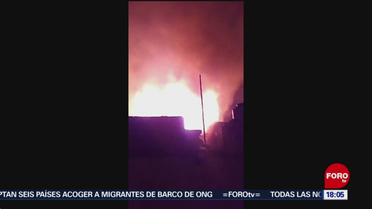 FOTO: Incendio Reclusorio Oriente deja tres muertos