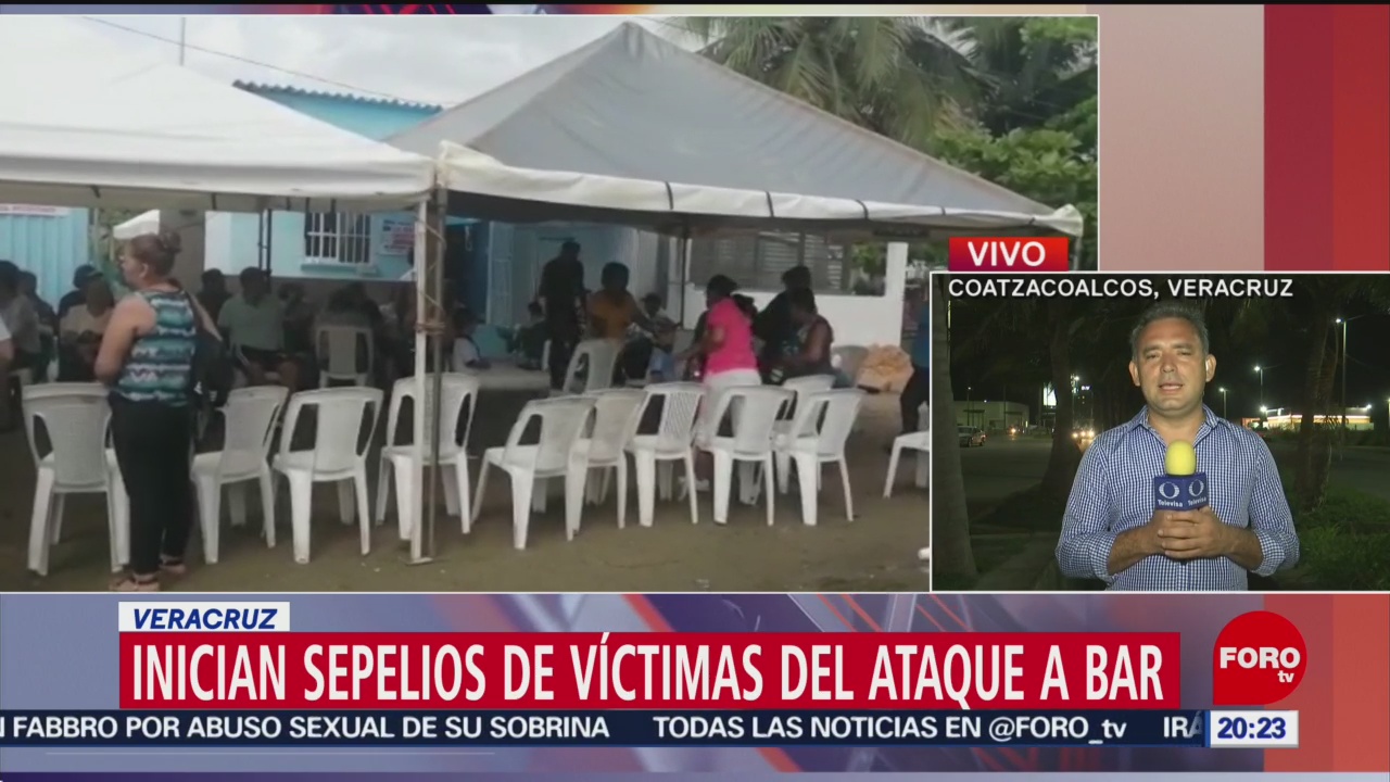 Foto: Funerales Víctimas Masacre Bar Caballo Blanco Coatzacoalcos 29 Agosto 2019