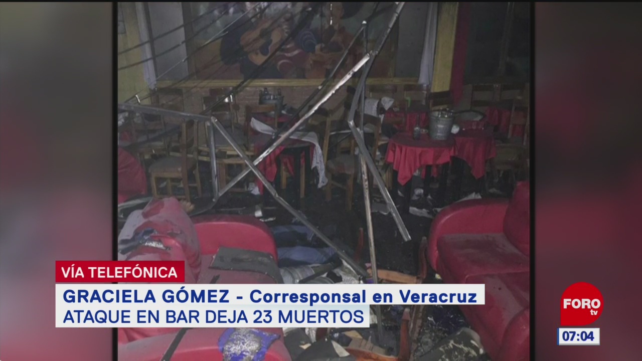 Investigan ataque a bar en Coatzacoalcos, Veracruz