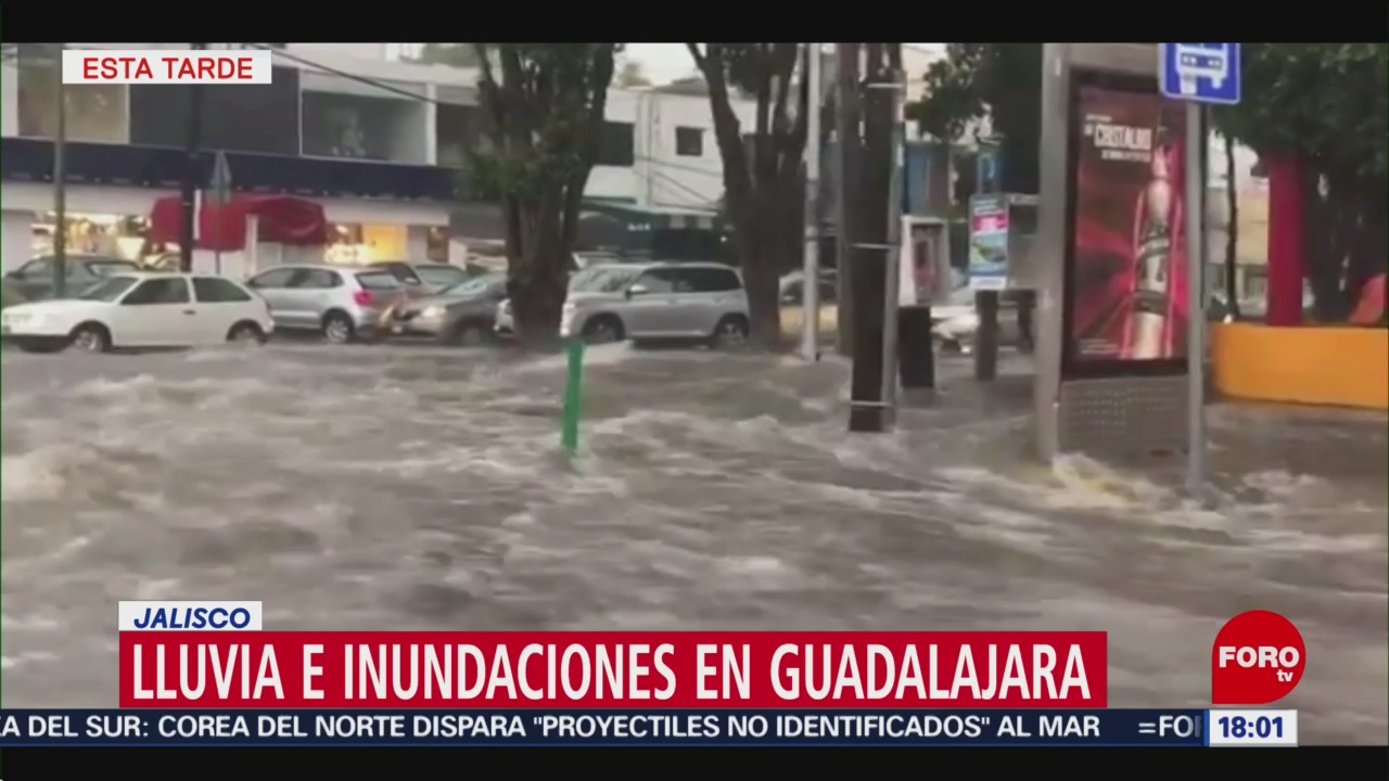 FOTO: Lluvias Inundaciones Afectan Guadalajara