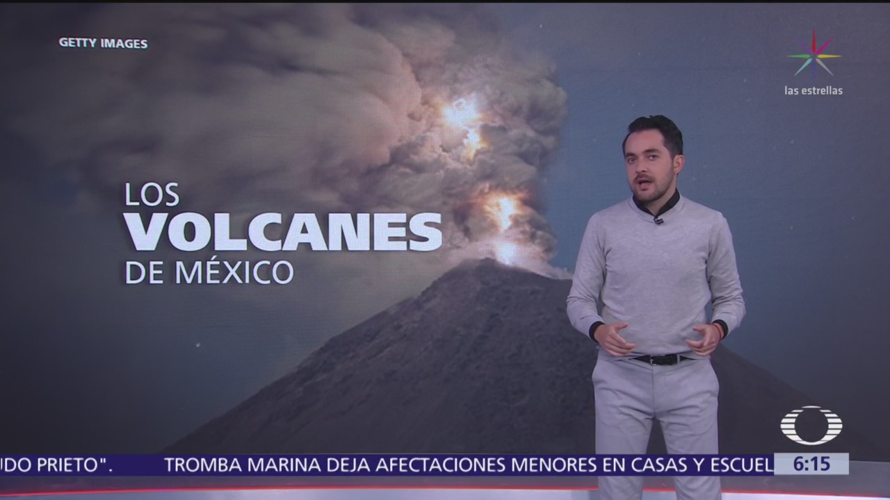 Los volcanes de México, el Popocatépetl el más monitoreado