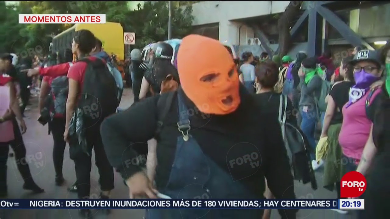 Foto: Video Manifestante Amenaza Reporteros Tijeras 16 Agosto 2019